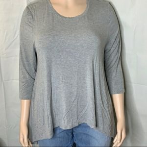Lane Bryant Grey Blouse Size 22/24